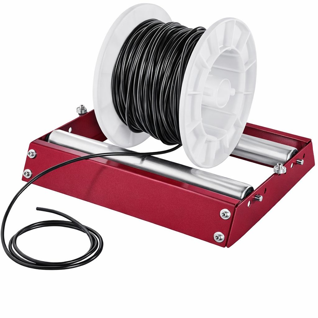 Kabelabroller Rollprofi Kabelcaddy spm weinrot
